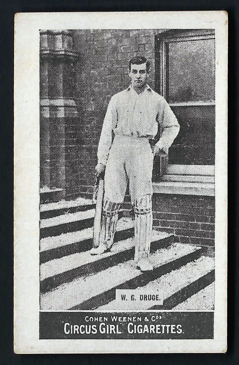 COHEN WEENEN (CIRCUS GIRL) - HEROES OF SPORT - W G DRUCE, CRICKET