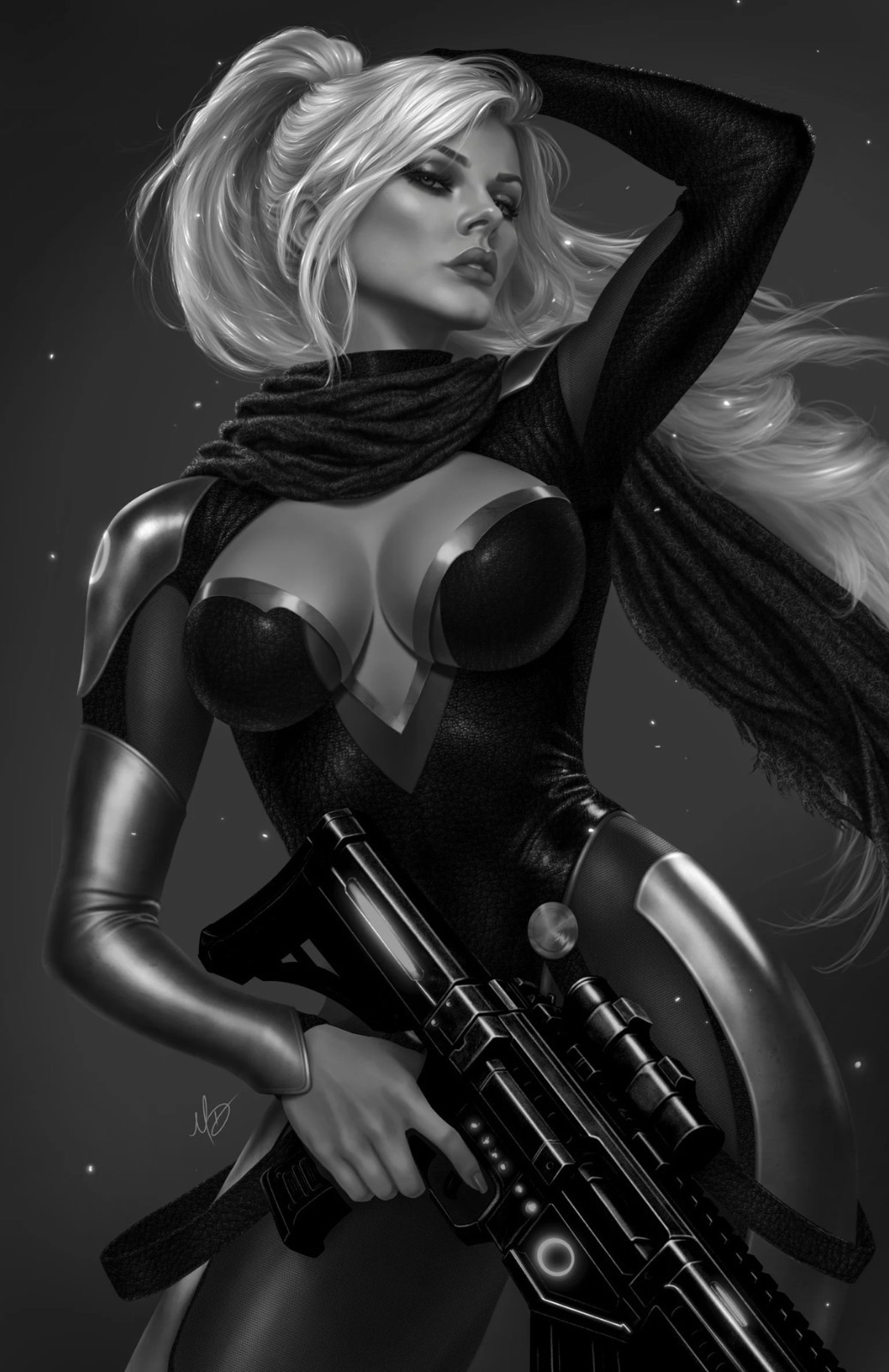 Sweet Death #1 - Michelle Dias 2026 NYCC Exclusive B&W (Ltd 150)