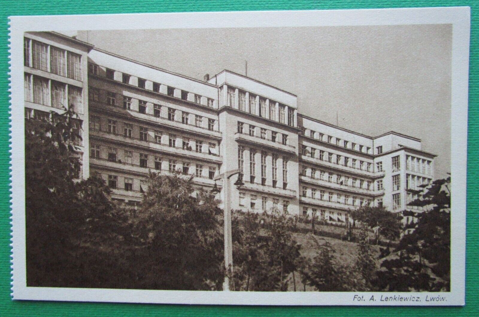 GALIZIEN LEMBERG LWOW, LVIV Poland Ukraine Szpital Ubezpieczalni fot.Lenkiewicz