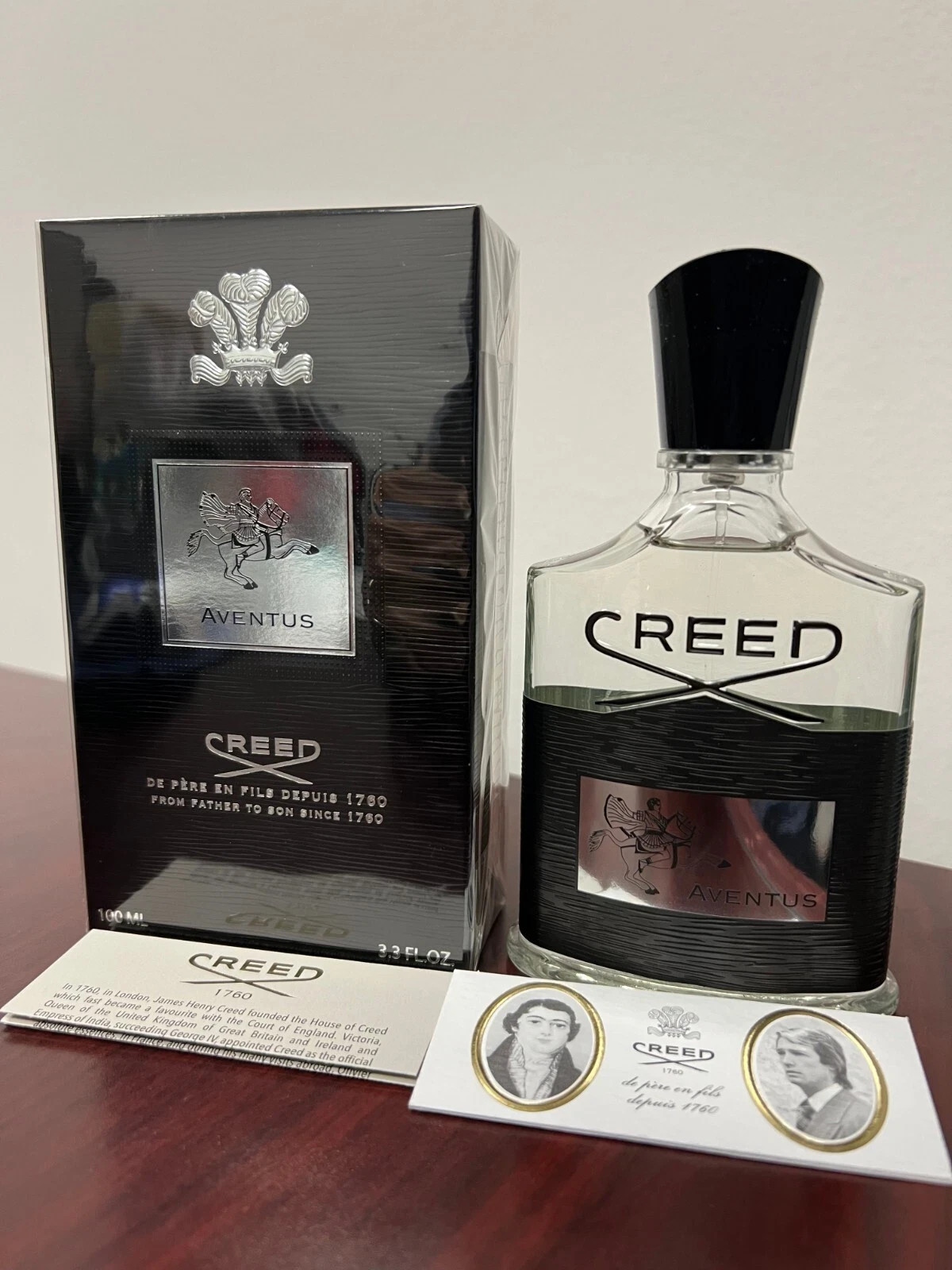 Aventus by Creed, 3.3 oz Millesime EDP Spray for Men Tester NEW Sealed With Box