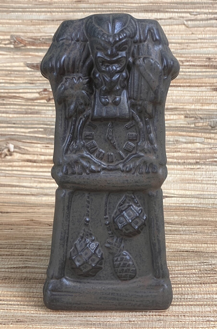 Ku Ku Clock Tiki Mug Tiki Farm THOR Dark Matte 7.75\