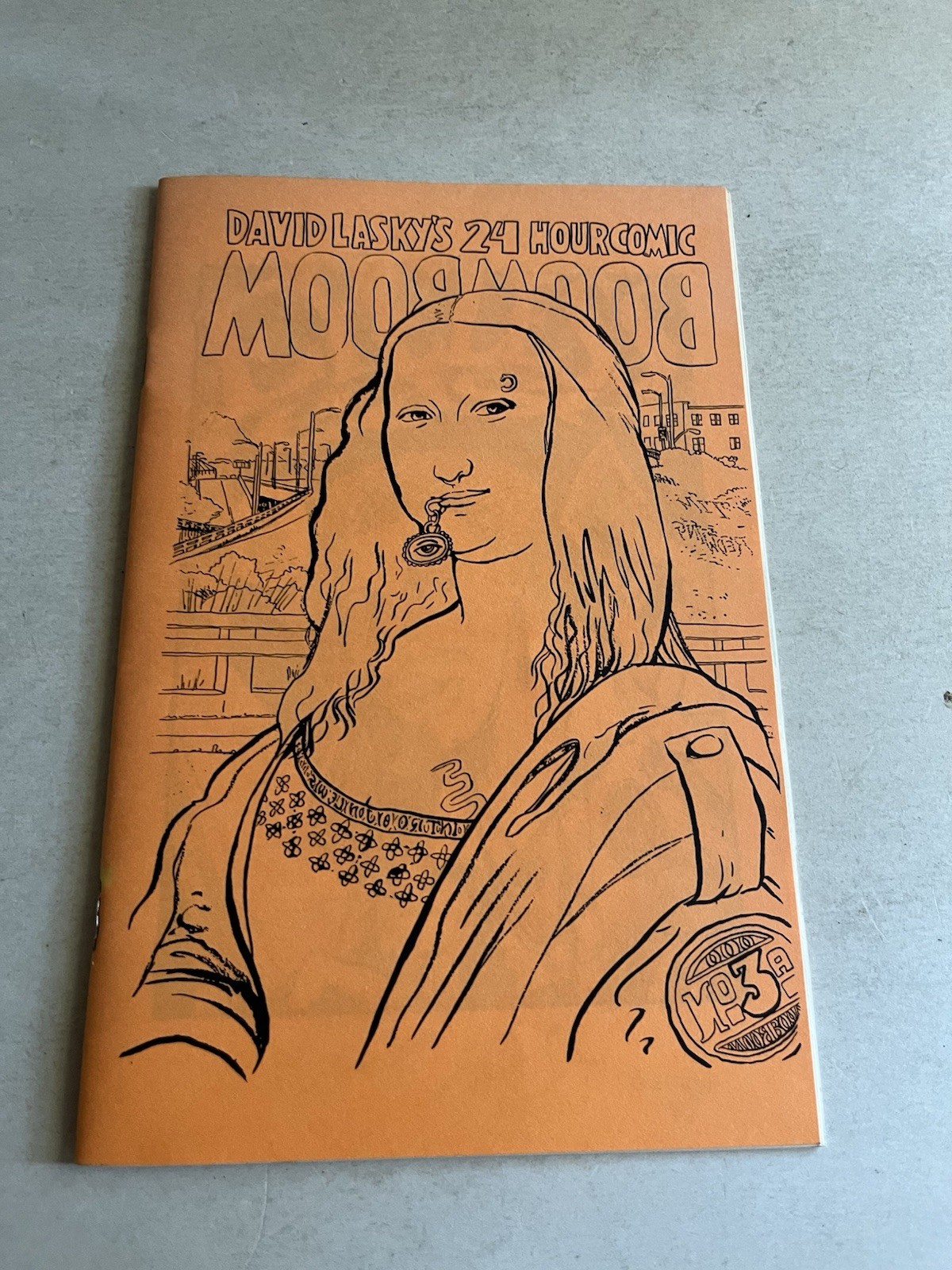 BOOM BOOM #3 Ashcan David Lasky Aeon 1995 NM- Unread Copy SIGNED