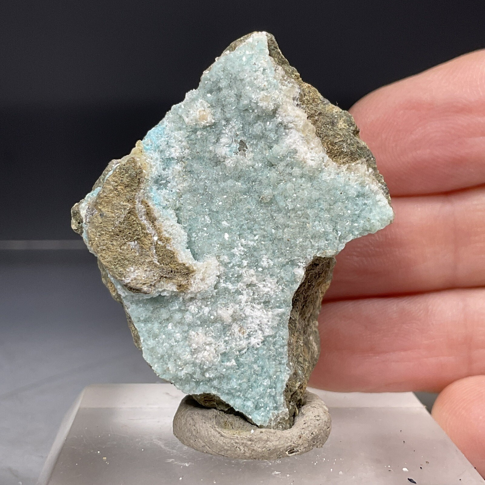 SS Rocks - Cavansite with Apophyllite (Melheur Co, Oregon) 26g rare local SS Rocks - Cavansite with Apophyllite (Melheur Co, Oregon) 26g rare local