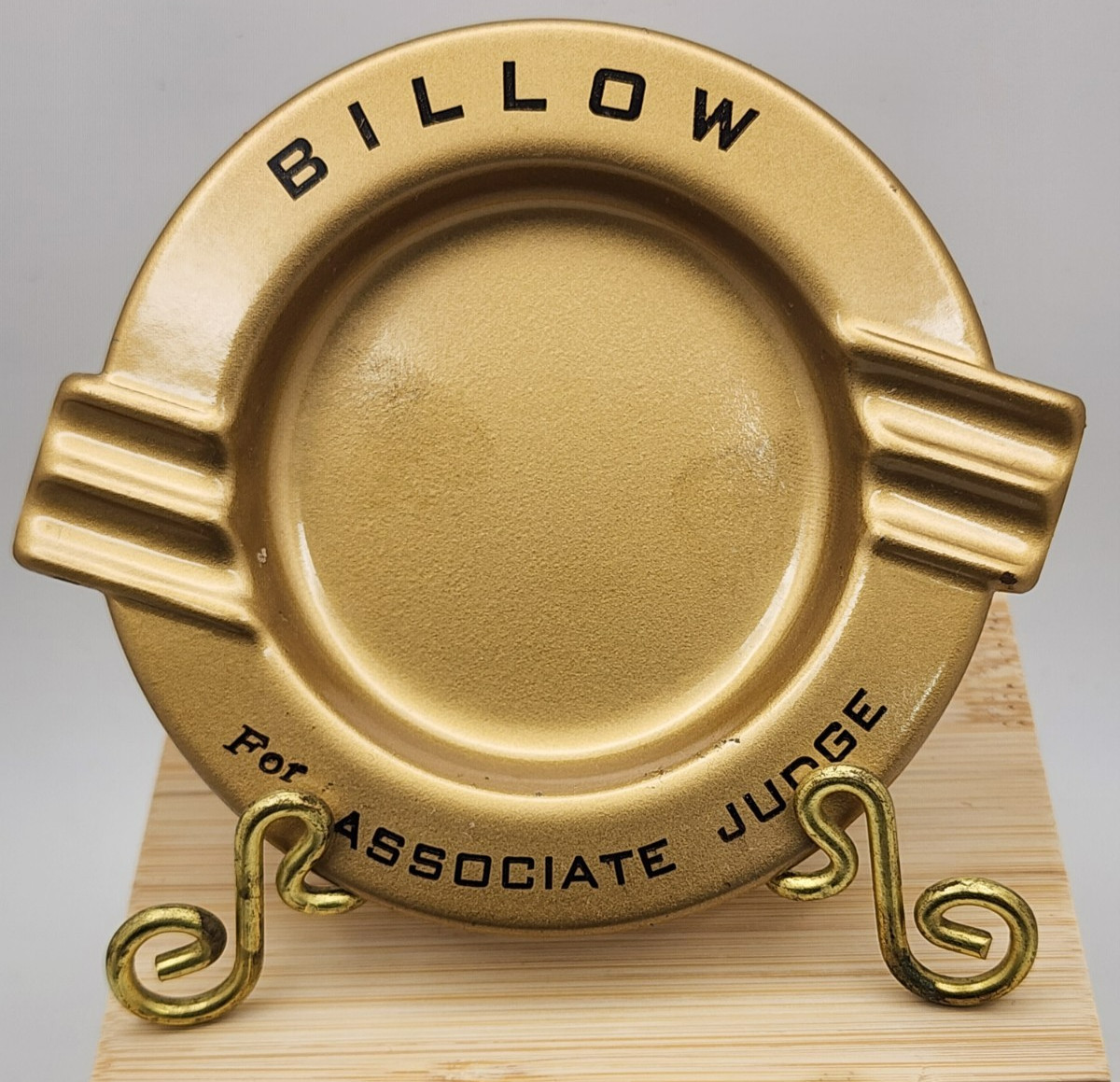 Vintage James J. Billow Associate Judge Perry County PA Political Campaign Ashtr