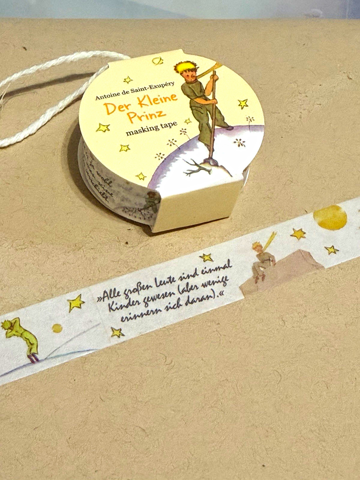 Creabrulee Der Kleine Prinz Printed Masking Tape Roll 15mm x 7m