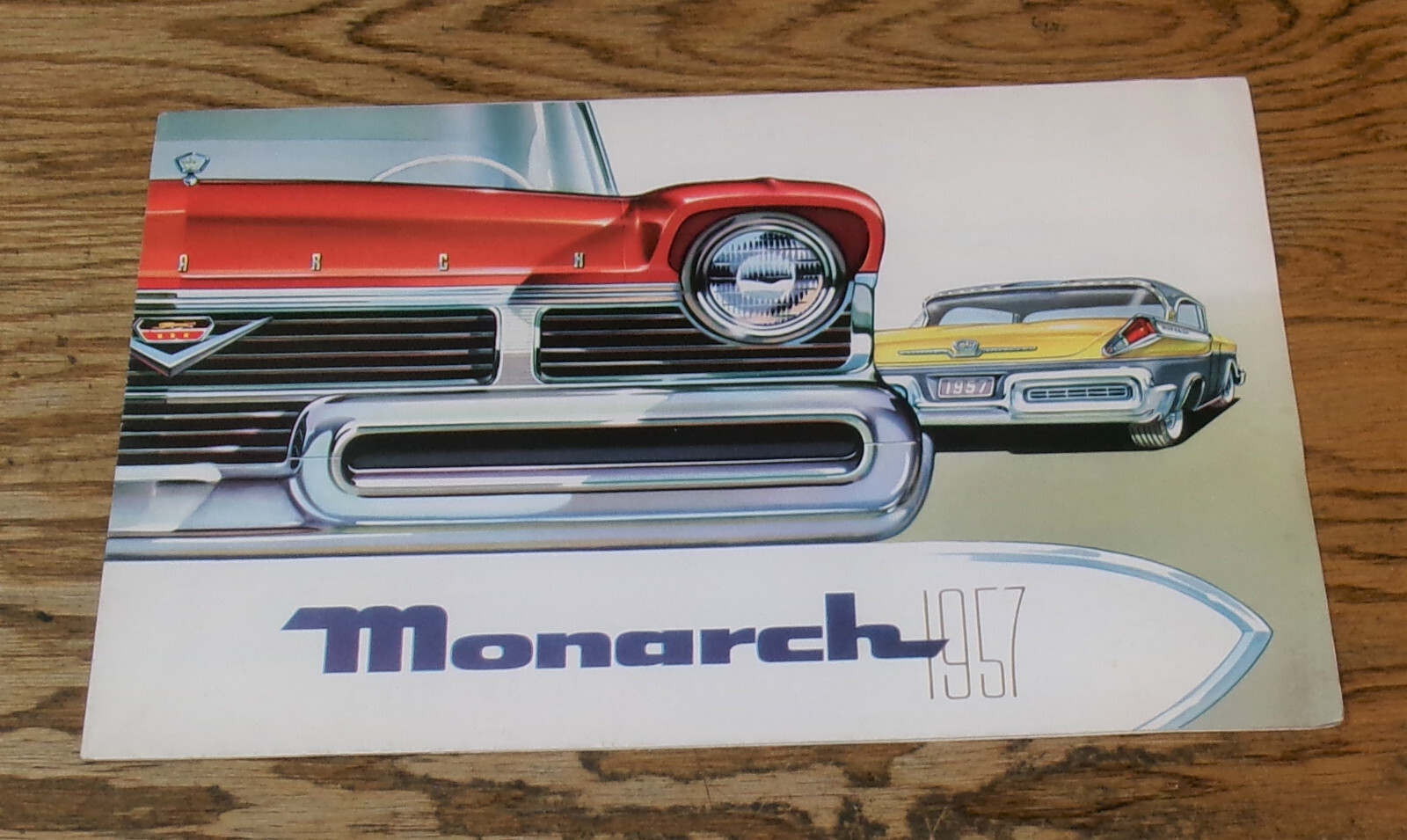 Original 1957 Monarch Full Line Sales Brochure 57 Richelieu Lucerne