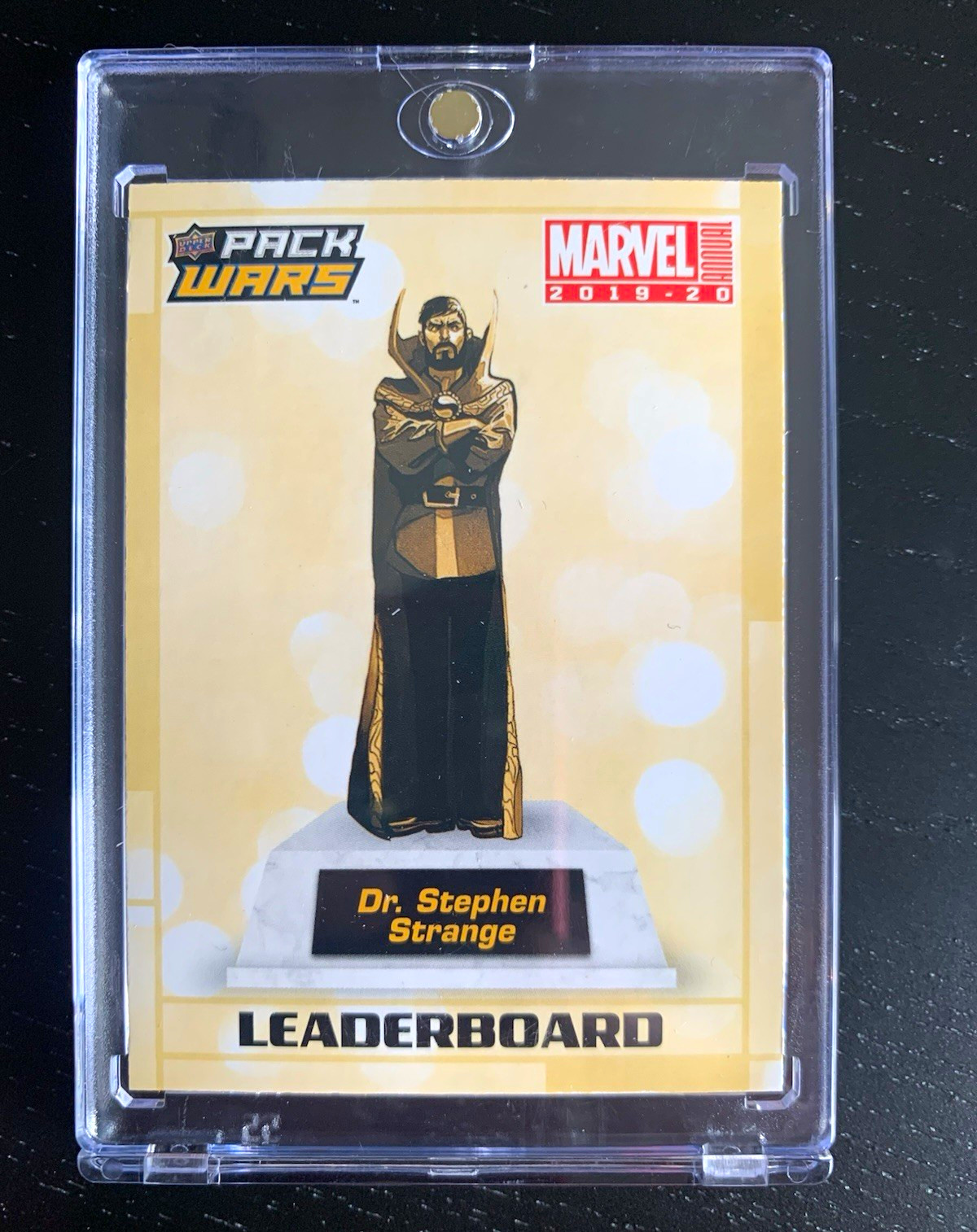 2020 Upper Deck Marvel Annual Leaderboard Gold Dr. Stephen Strange PWLB8 /10