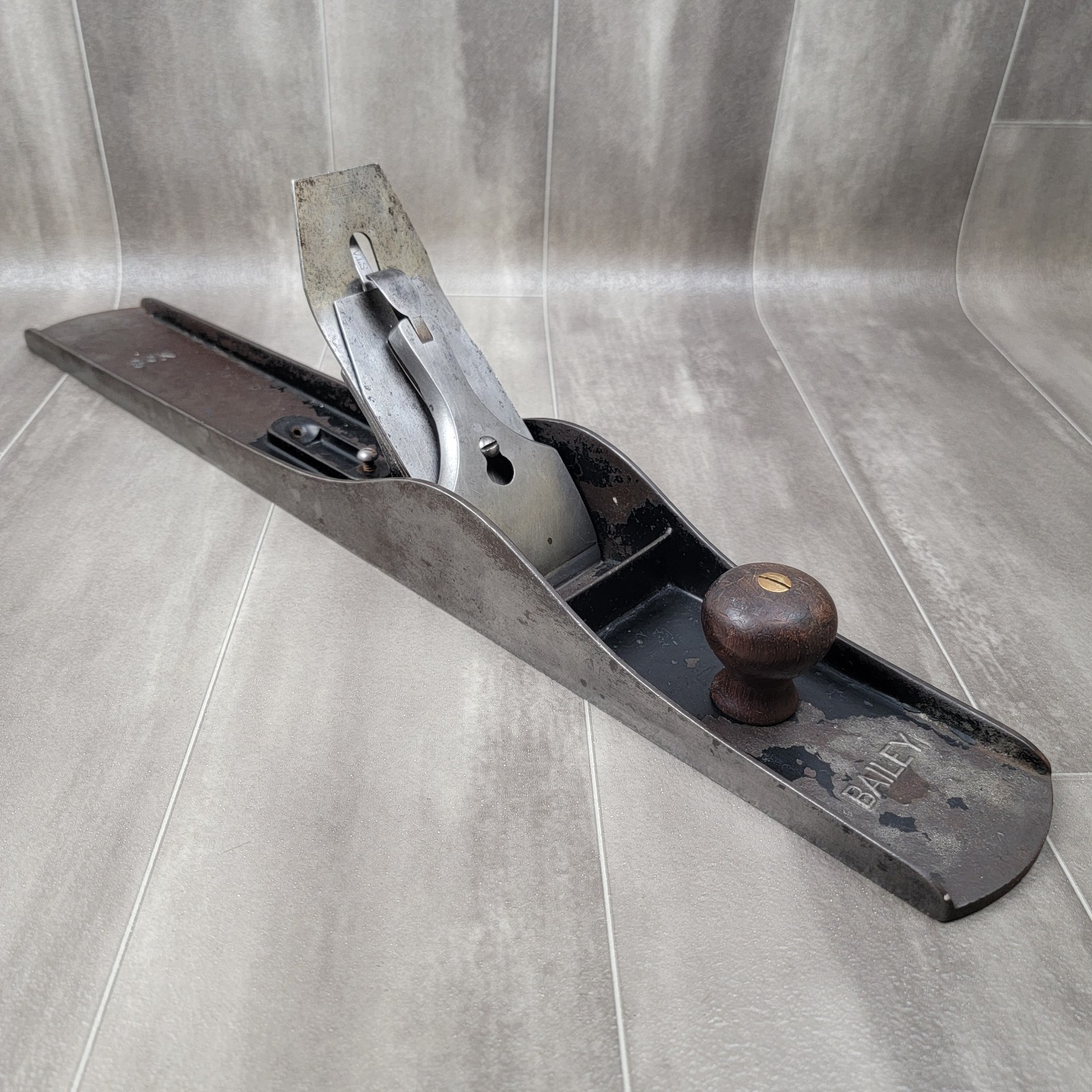 Stanley No.8 Bailey Wood Plane Smooth Bottom