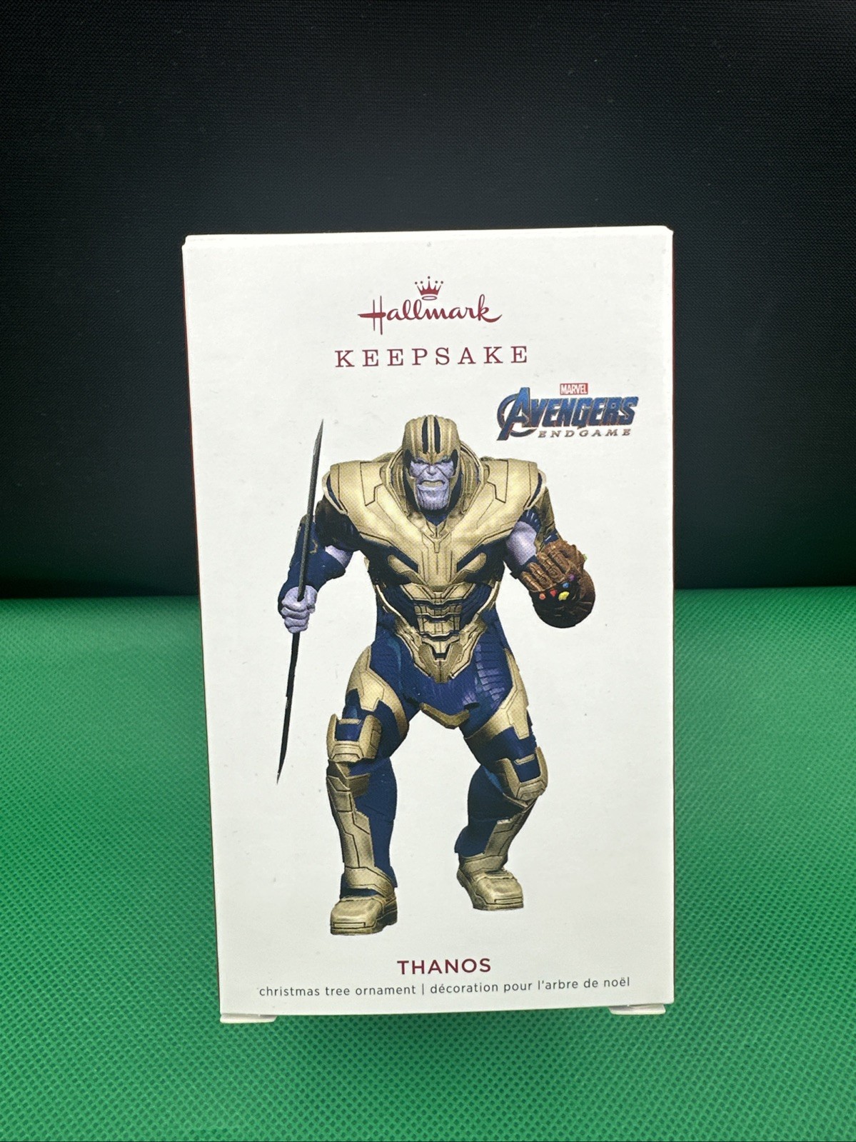 2019 Hallmark Marvel Thanos Avengers Endgame  NIB Keepsake Ornament New