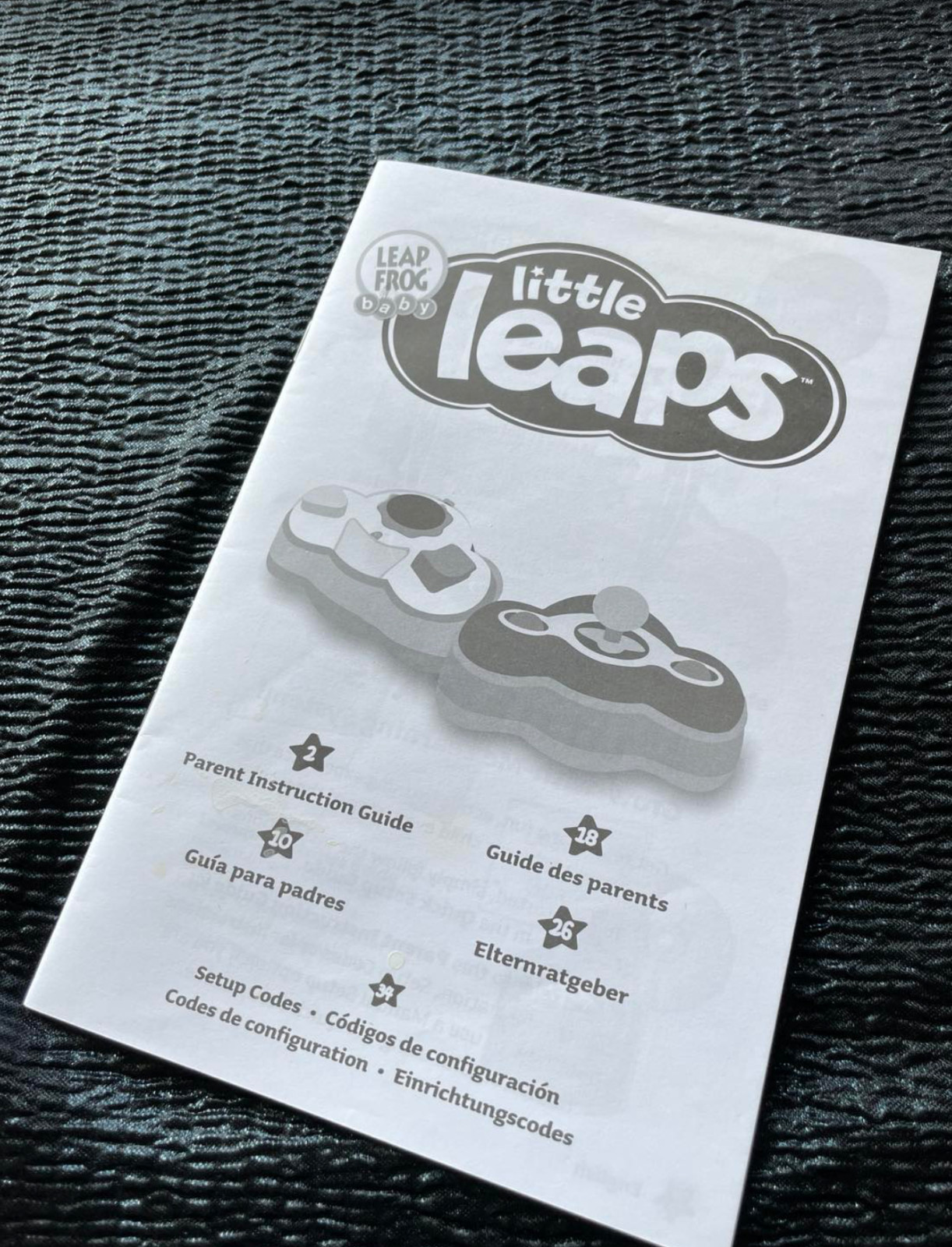 Instructions For Leap Frog Baby Little Leaps Controllers Directions Paperwork