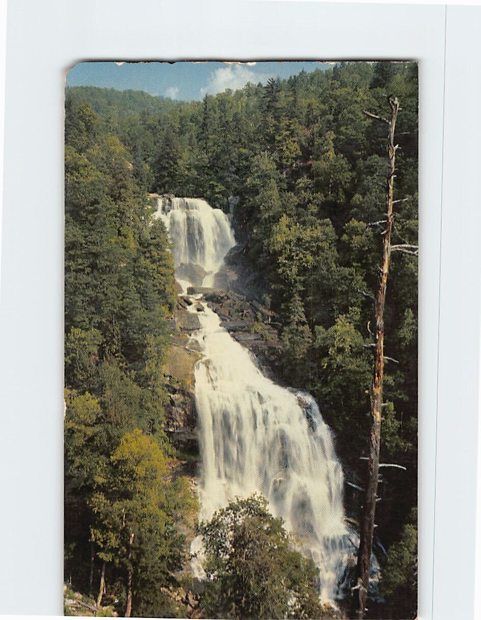 Postcard Whitewater Falls North Carolina USA