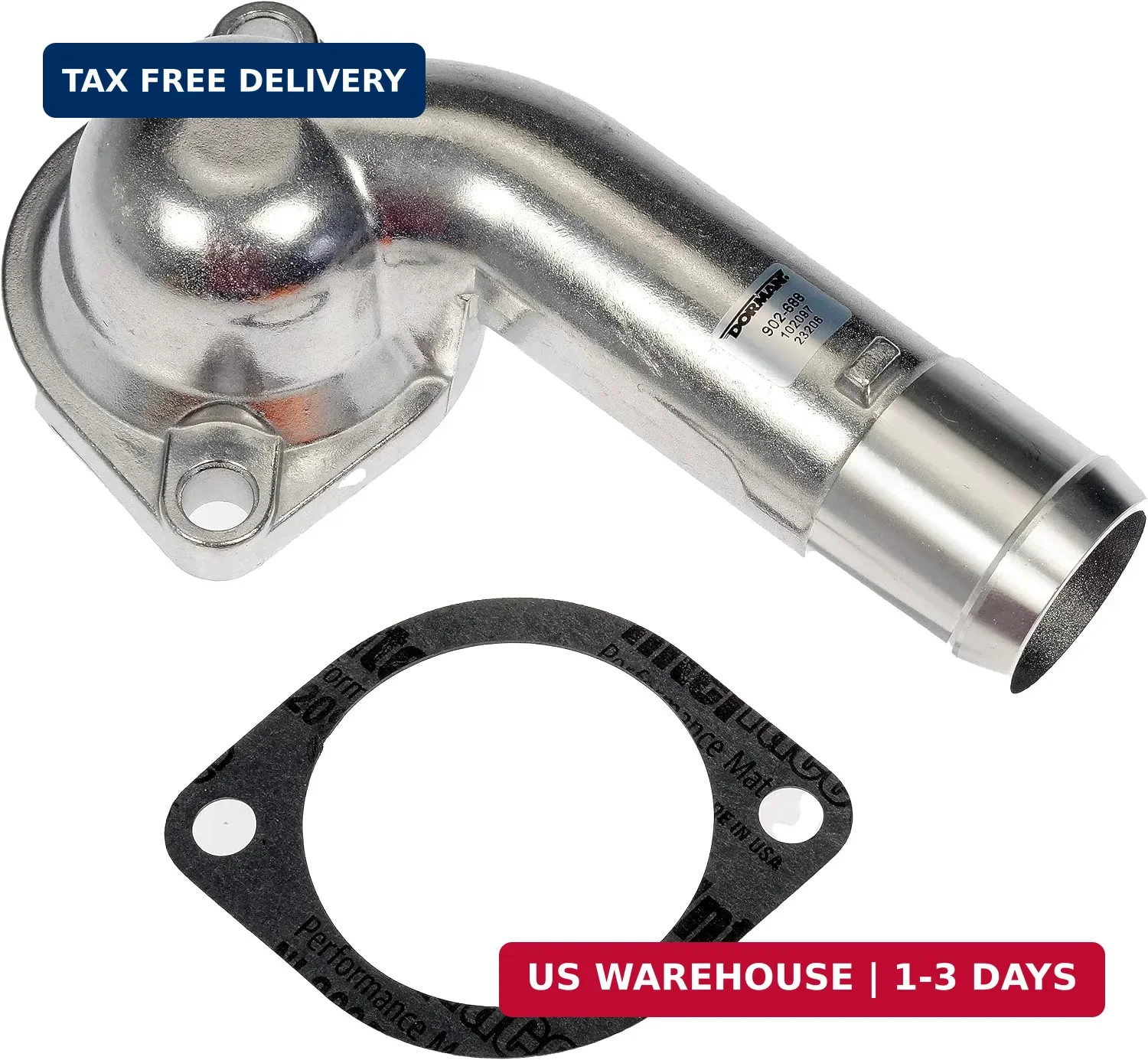 902-688 Engine Coolant Thermostat Housing Compatible with Select Hyundai / Kia M