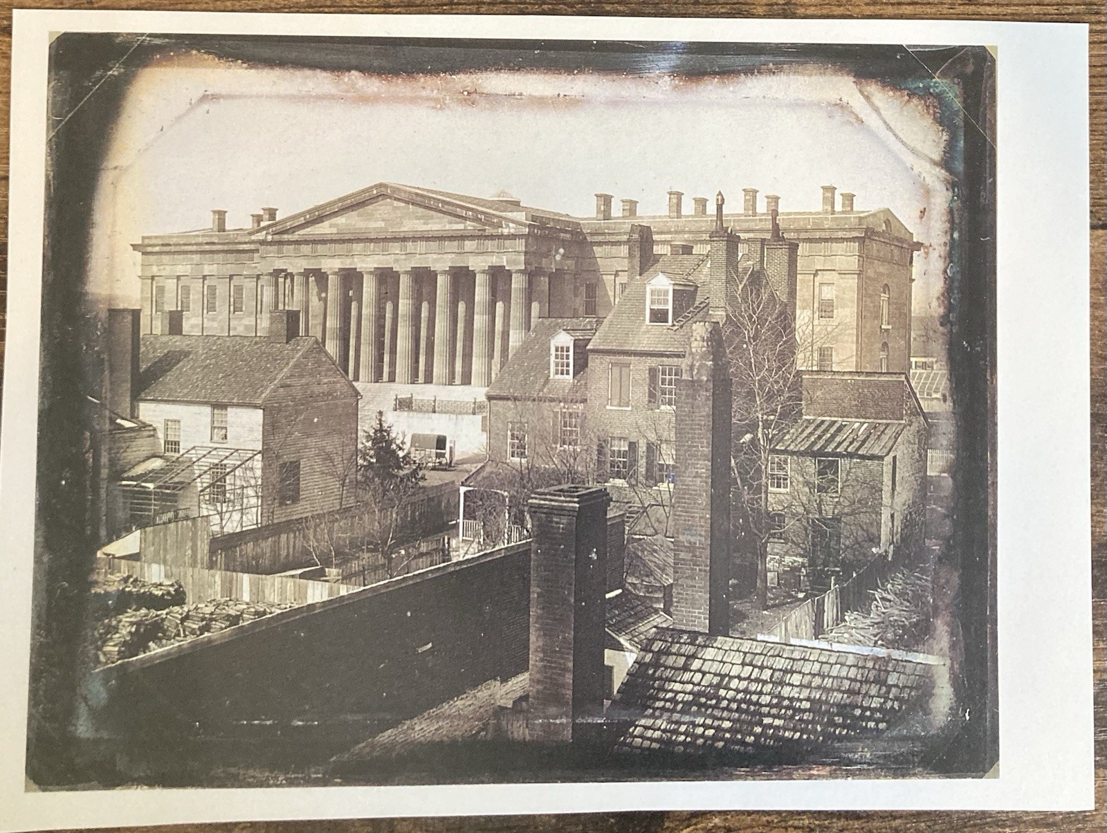 Book Clipping Photo United States Patent Office 1846 Washington DC