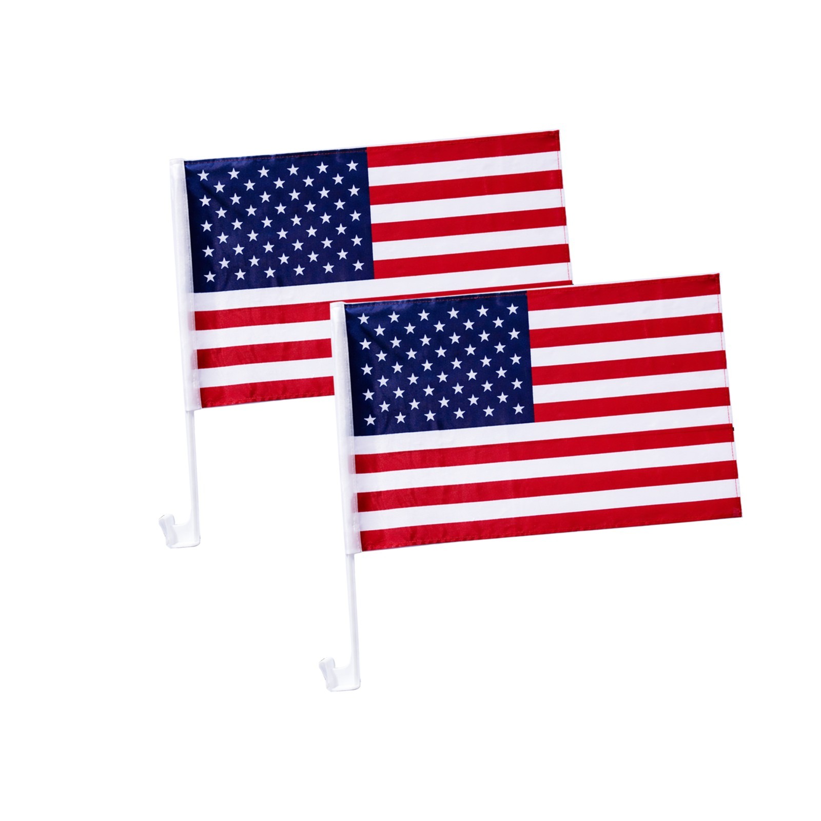 2 Pack 12x18 USA American Stars and Stripes Car Flag FLAGS WINDOW 18 2 Pack 12x18 USA American Stars and Stripes Car Flag FLAGS WINDOW 18