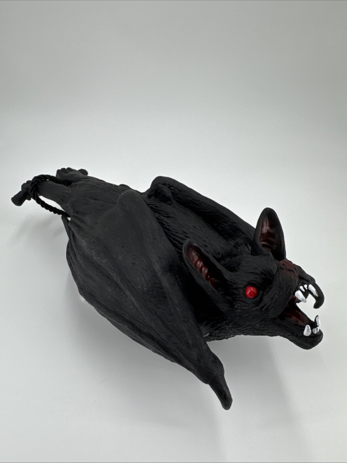 Ashland Plastic Rubber Hanging Black Red Eye Vampire Bat Prop 14 Ashland Plastic Rubber Hanging Black Red Eye Vampire Bat Prop 14