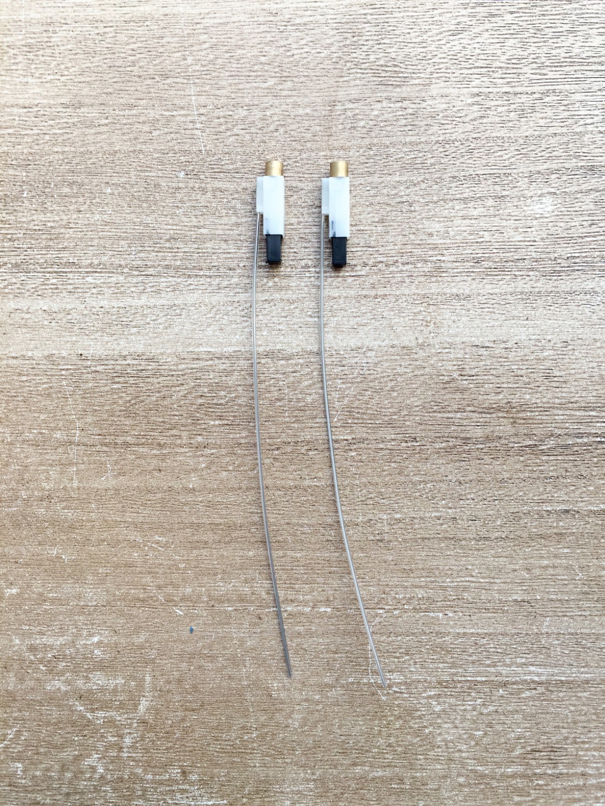 2x Piezoelectric 30mm Fire Wire Copper Cap Electric Igniter Lighter Stove Torch