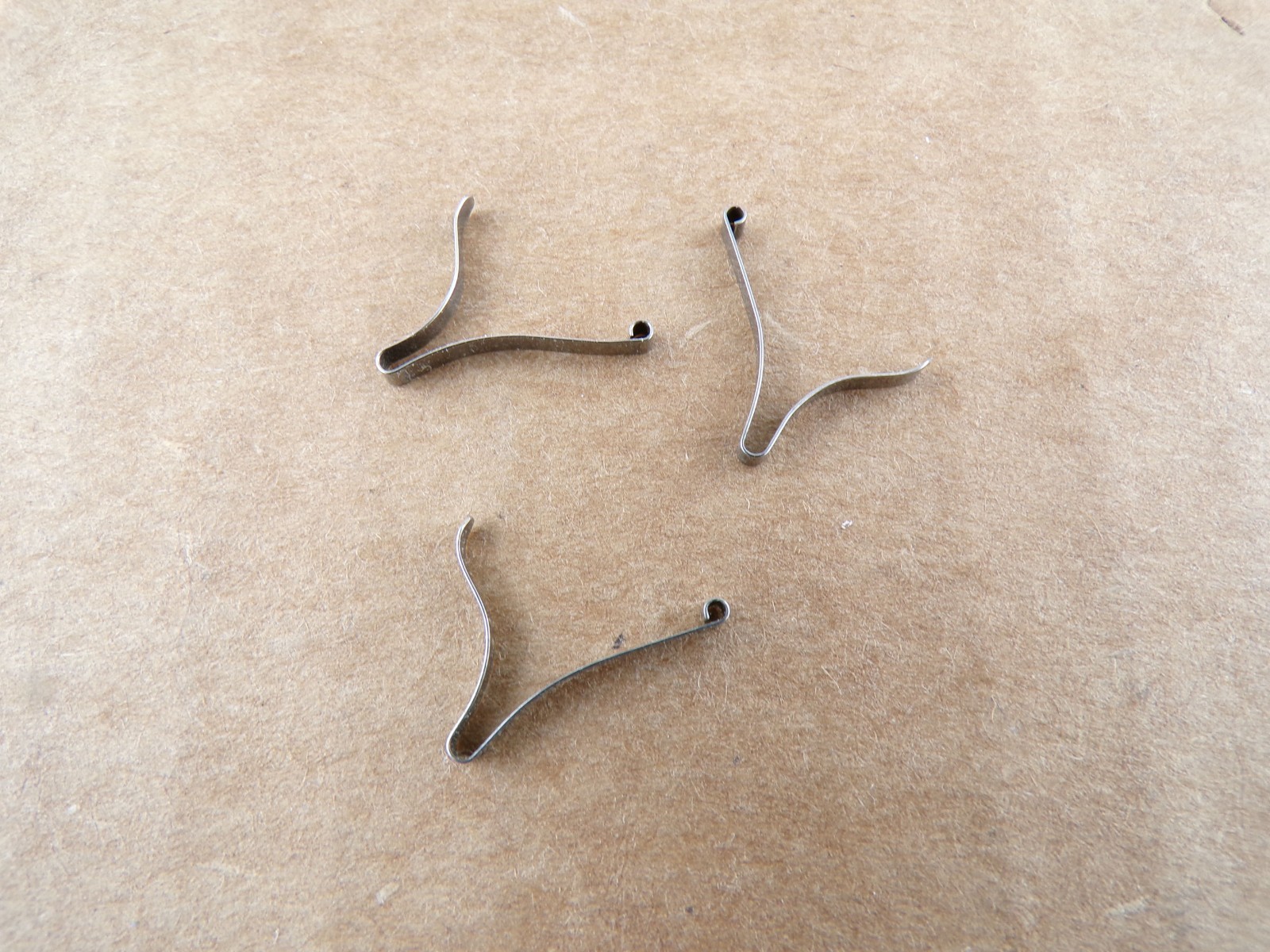Lot of 3 Small Scissor Springs for Victorinox 58mm Swiss Army Knives - Very Good