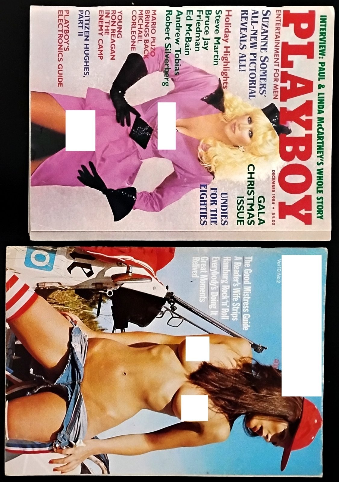😲 VINTAGE PLAYBOY MAGAZINE LOT + SPECIAL EDITION PINUP GIRL ART MODEL PHOTOS 3