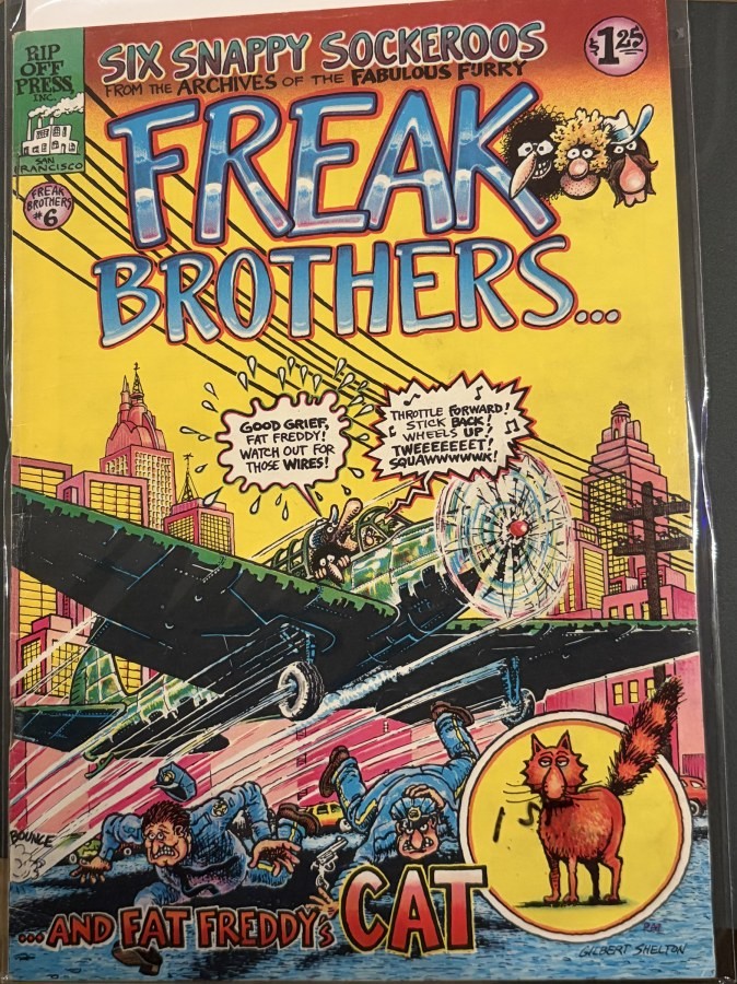 The Fabulous Furry Freak Brothers #6 Rip Off Press Underground Comix Comic