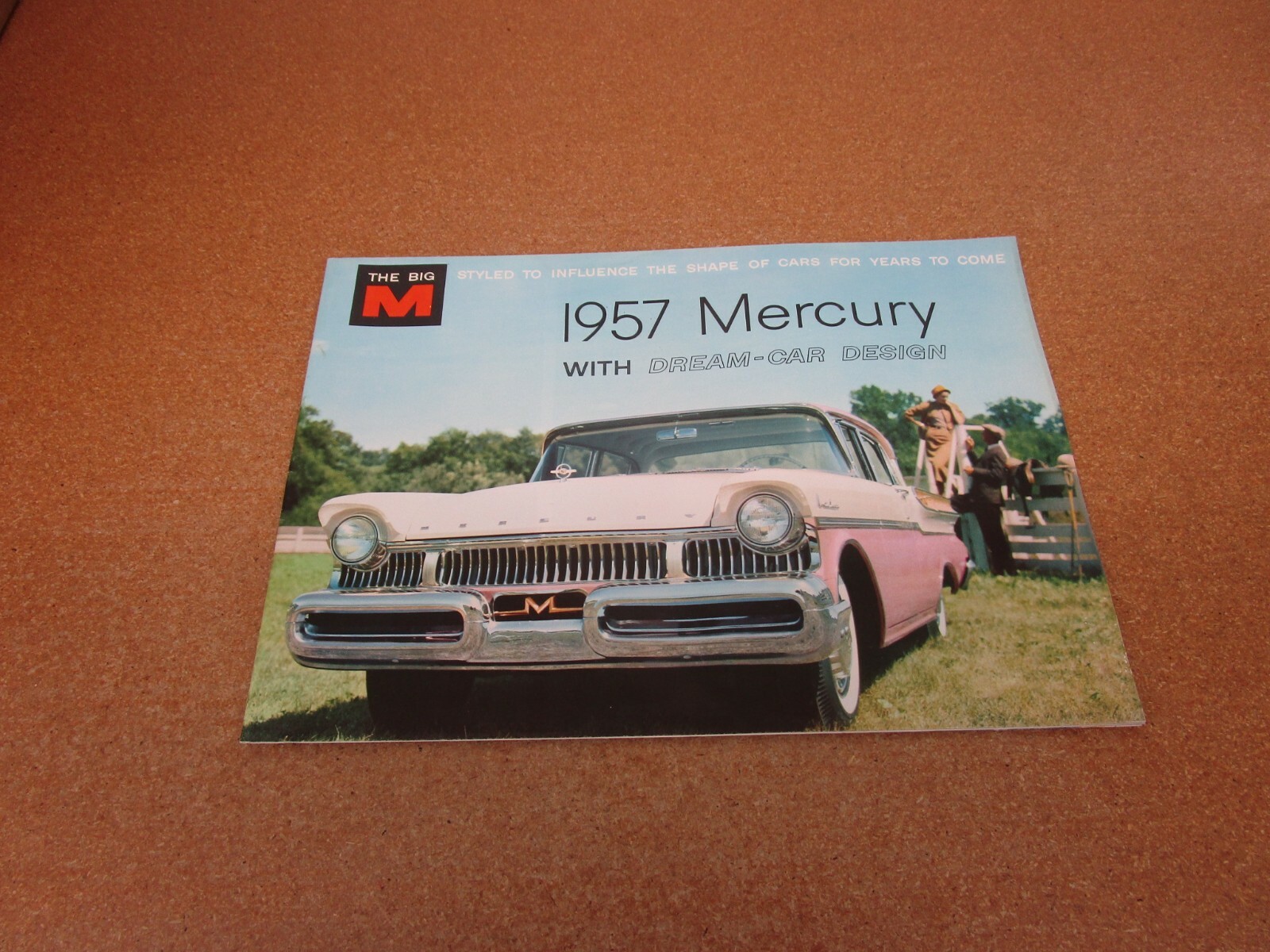ORIGINAL 1957 Mercury Montclair Monterey Wagon sales brochure 12 pg folder