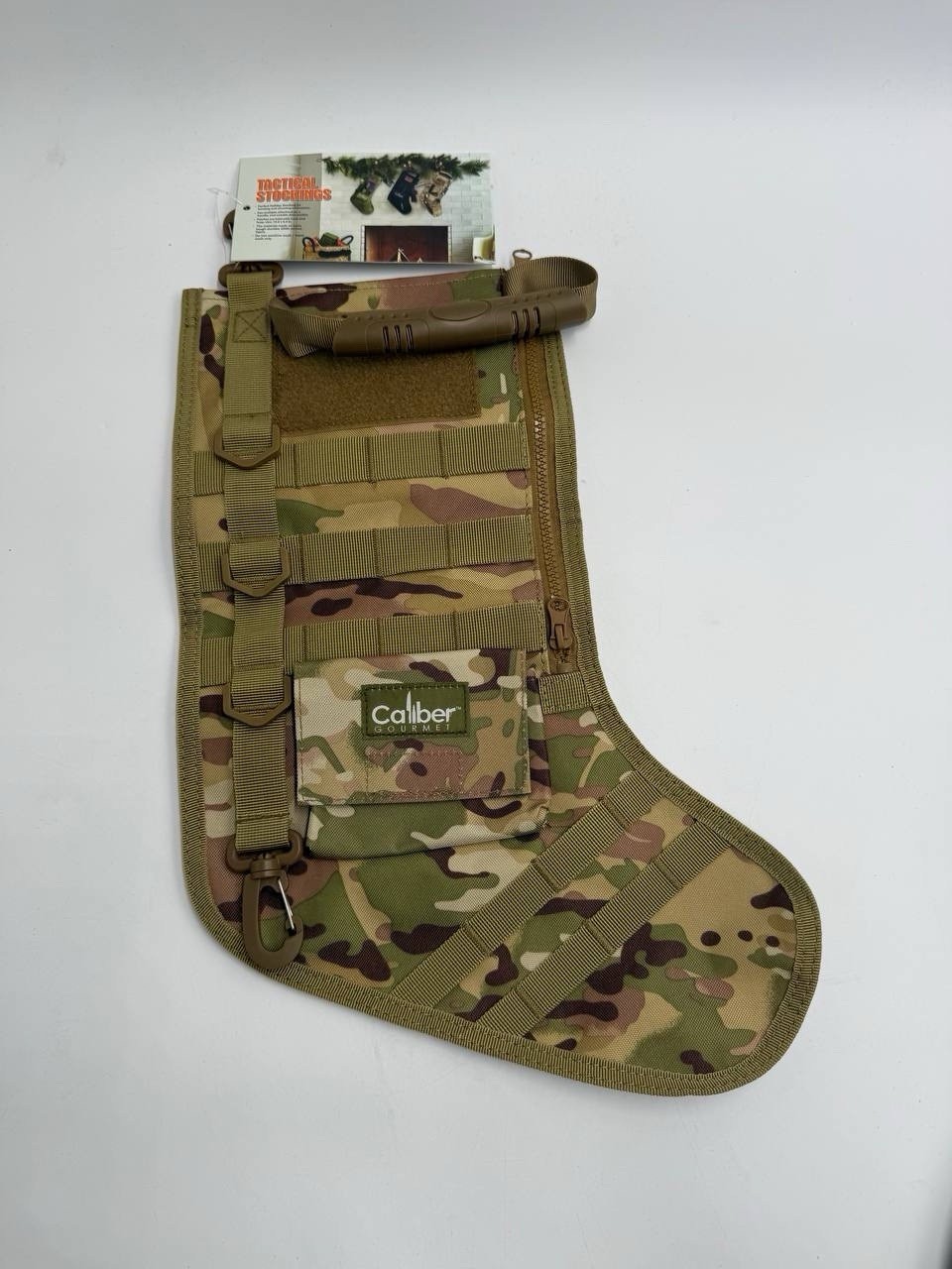 Caliber Gourmet Tactical Christmas Stocking - Multicam / OCP - New With Tag