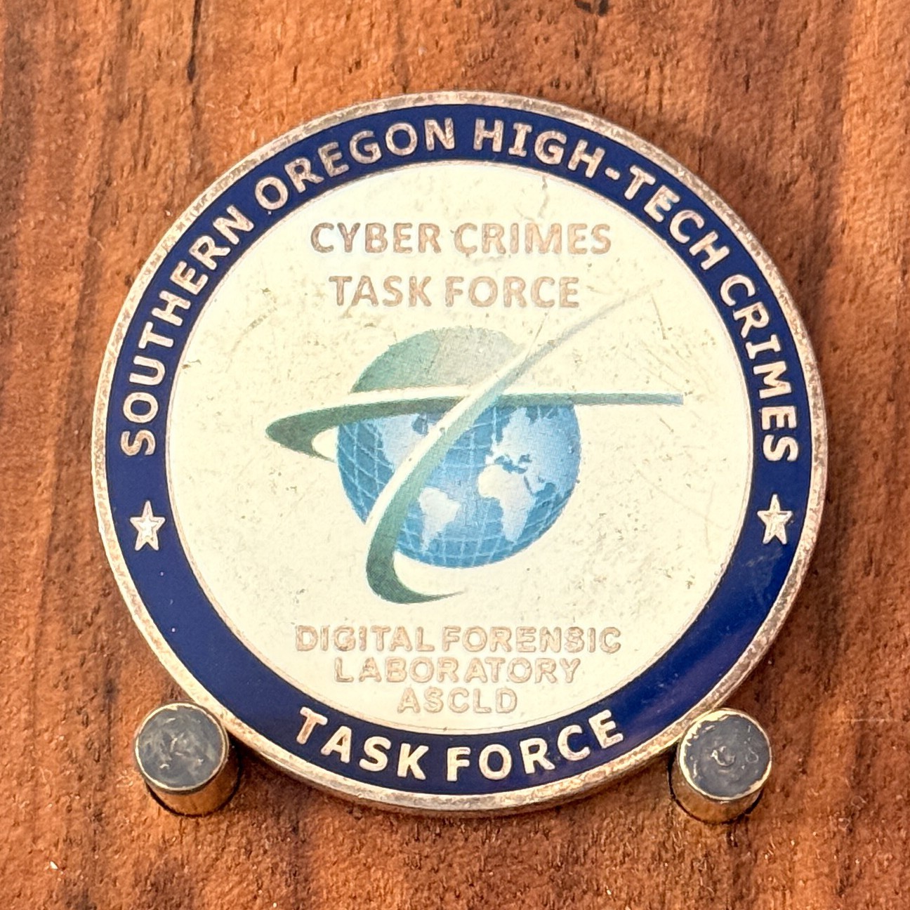 Southern Oregon Cyber Crimes Task Force Challenge Coin  M#17