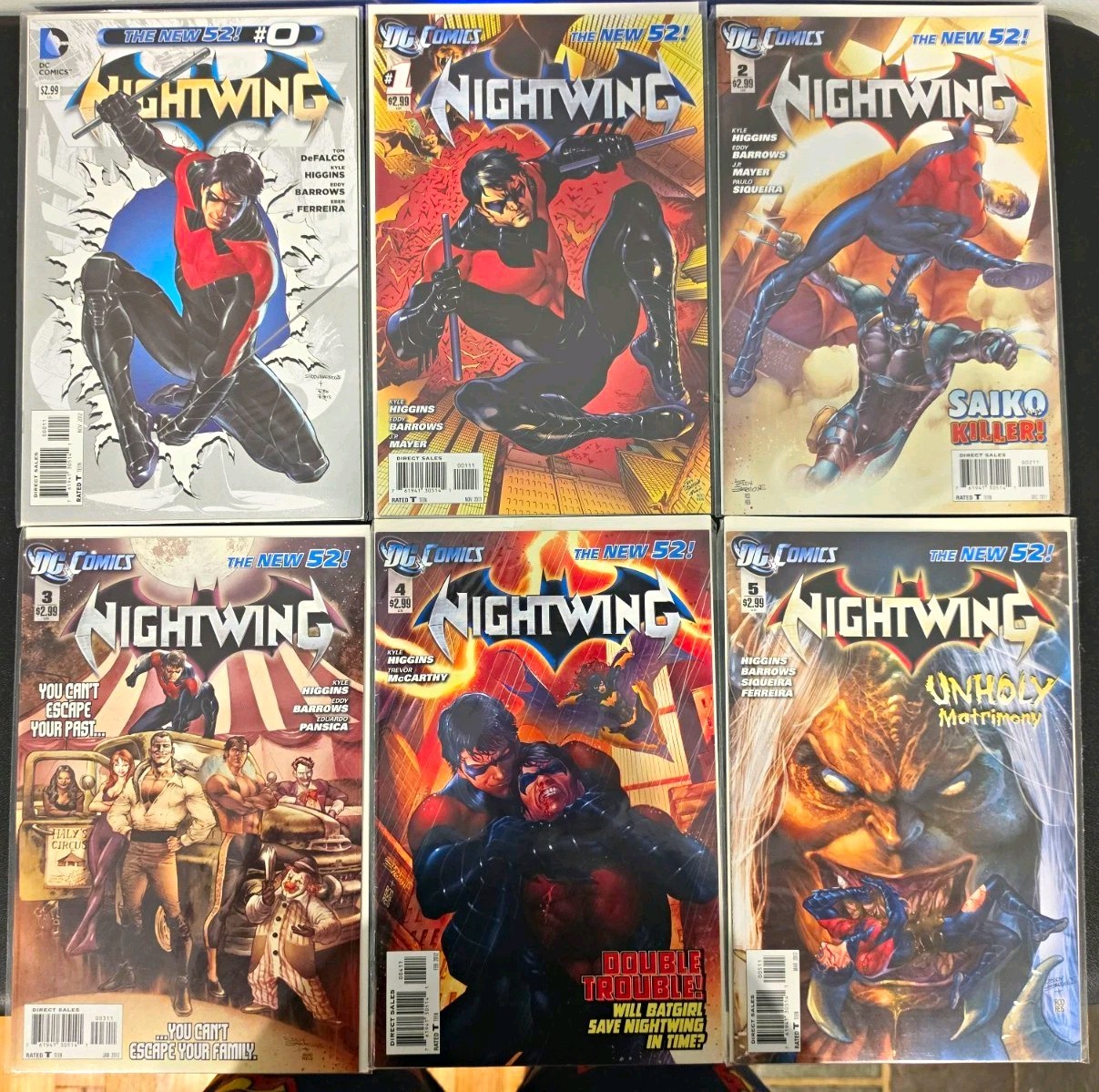 Nightwing #0-17 CONSECUTIVE RUN DC New 52 2011 Dick Grayson Kyle Higgins Nightwing #0-17 CONSECUTIVE RUN DC New 52 2011 Dick Grayson Kyle Higgins