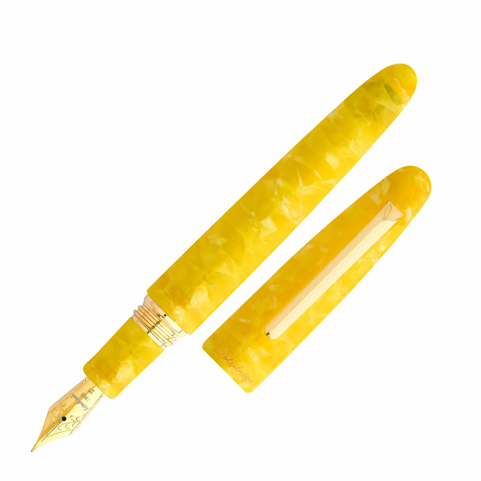 :	Esterbrook Estie Oversized Fountain Pen in Sunflower Yellow w/ GT - Medium