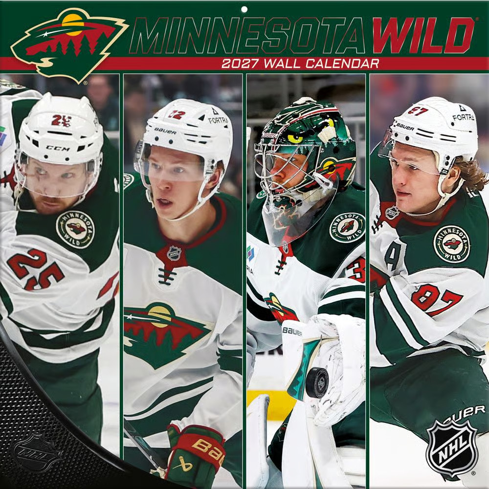 Turner Licensing,  NHL Minnesota Wild 2027 Wall Calendar