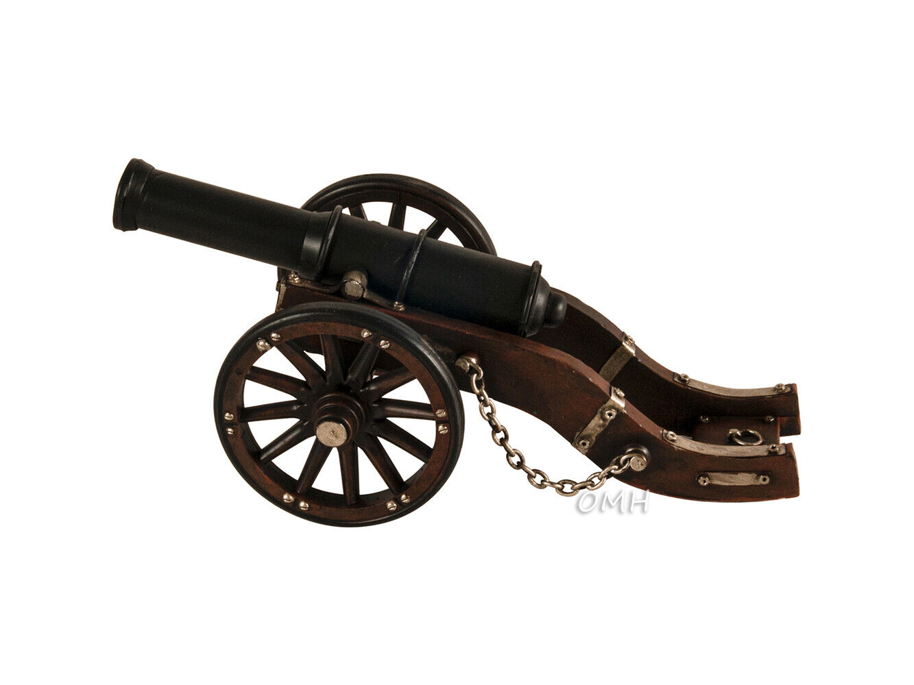 Louis XIV Cannon Metal Iron Model