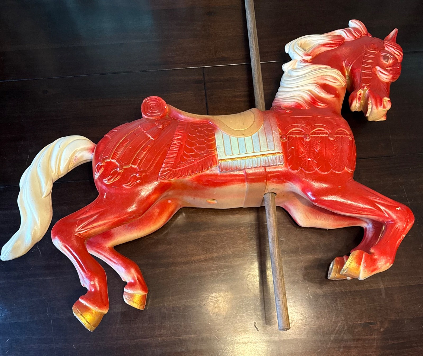 Vintage Carousel Horse Estate Sale Find— 