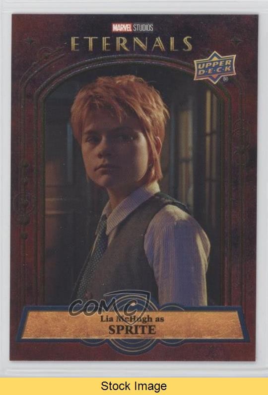 2023 Upper Deck Marvel Eternals Characters Red Lia McHugh as Sprite READ 1g4p