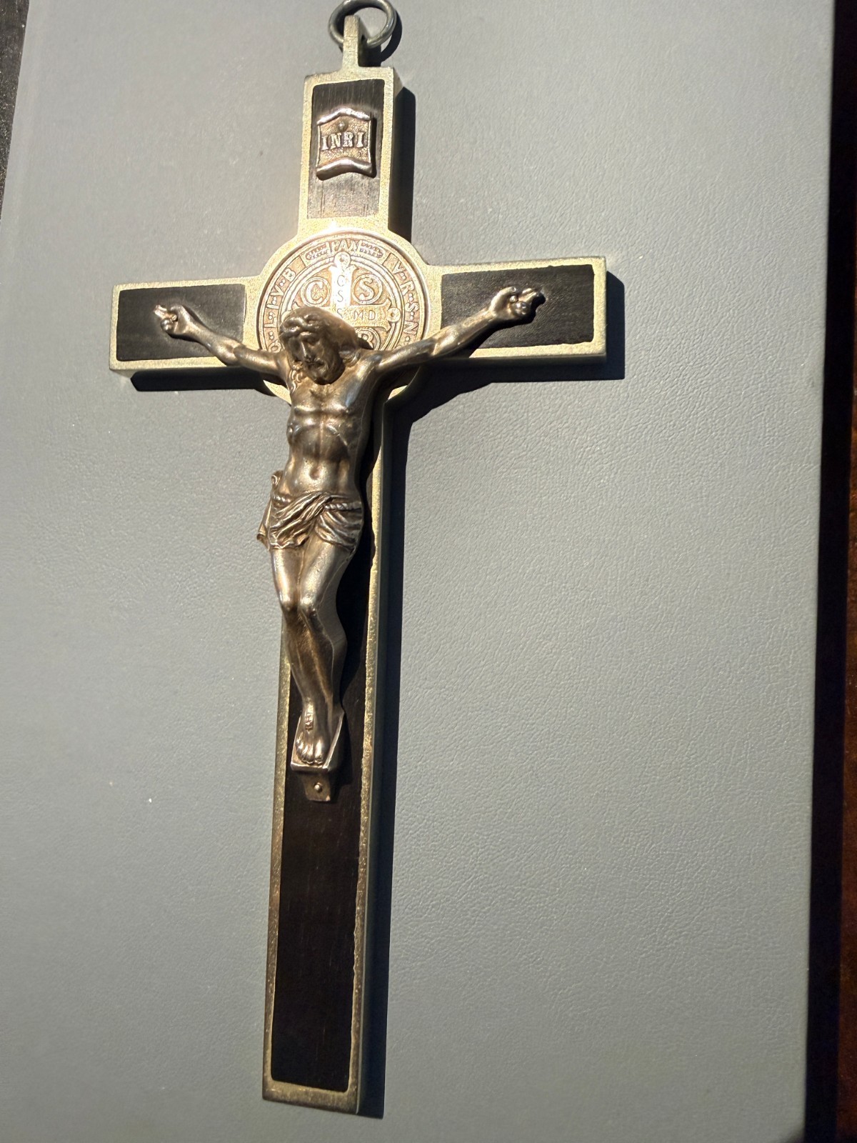 St. Benedict Medal Crucifix BANCEL made in FRANCE