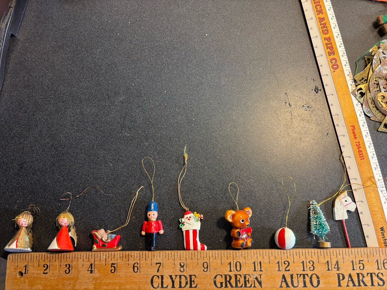 LOT Of (16) Vintage Miniature Christmas Ornaments