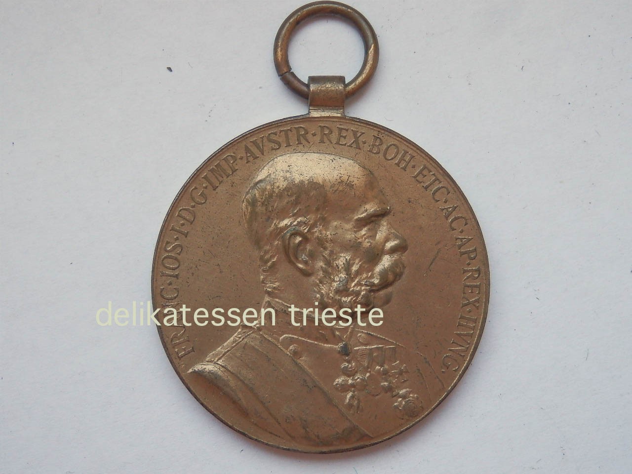 FRANCESCO GIUSEPPE Franz Joseph Austria 1848 1898 old medal