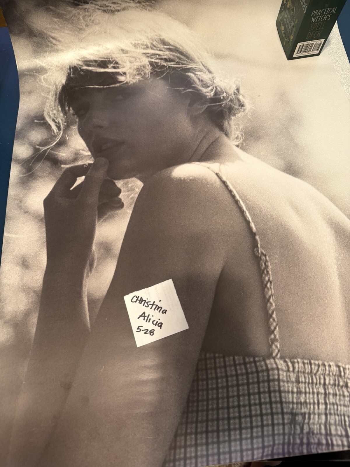 Taylor Swift Folklore Merchandise: Meet Me Behind The Mall Lithograph