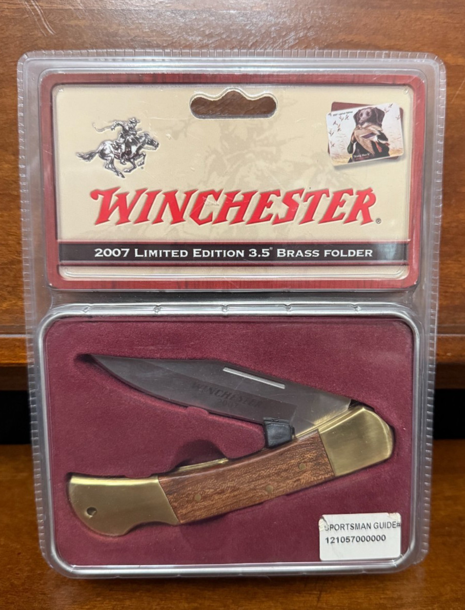 Winchester Pocket Knife 2007 limited edition 3.5