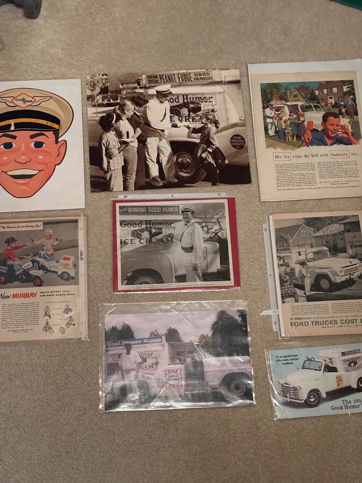 Good Humor Ice Cream Collector\'s Items: Photos & advertisements: Vintage Good Humor Ice Cream Collector\'s Items: Photos & advertisements: Vintage