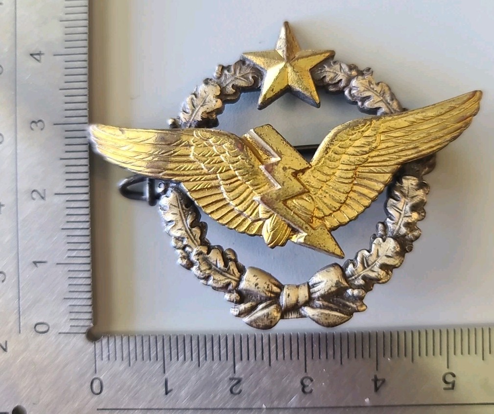 France French Air Force wings, Radio Operator, 1960s Drago