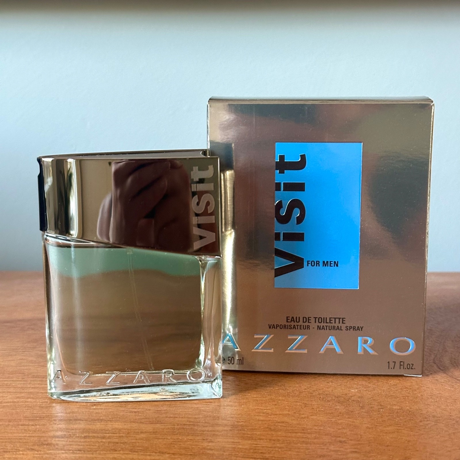 Azzaro Visit by Azzaro For Men, 1.7 oz / 50 ml, Spray Vintage