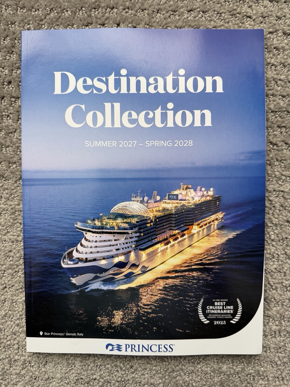 New 2027-28 PRINCESS CRUISES Cruise Ship Brochure Destination Collection 150pgs