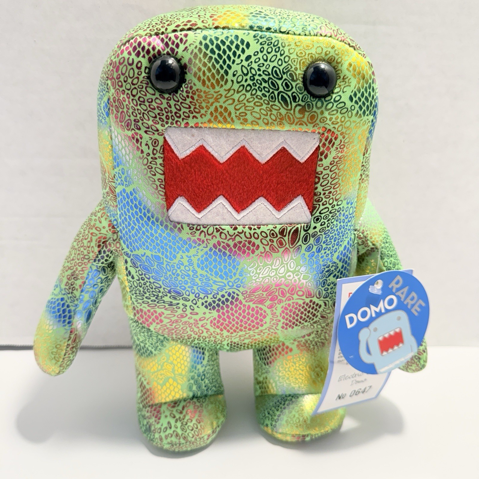 2013 Domo Rare Electric Slide Domo Plush #0647 Limited Numbered w/ Original Tags