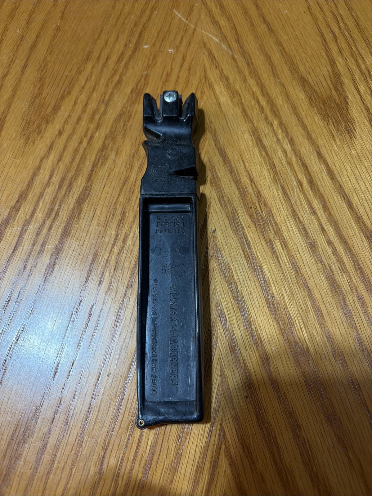 VINTAGE K-TEL MASTER KNIFE SCISSOR SHARPENER