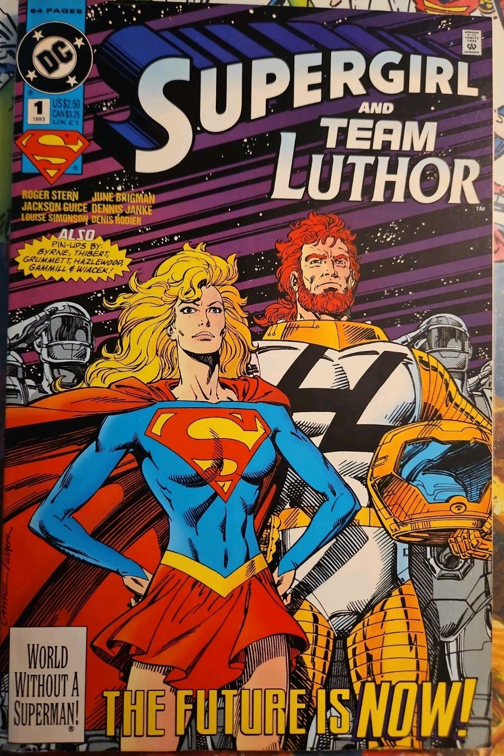 SUPERGIRL AND TEAM LUTHOR #1 DC COMICS 64 Page 1st Print 1993. New and NM 