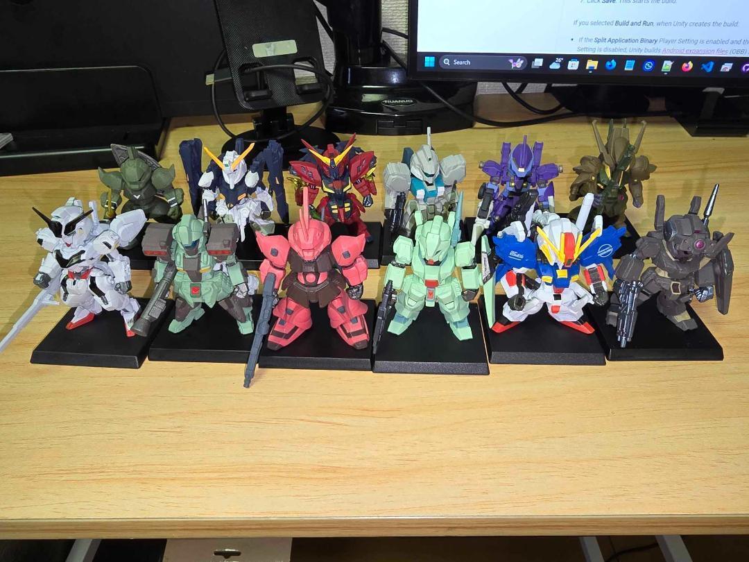 Gundam Goods Lot GUNDAM CONVERGE Figure 12pcs Set