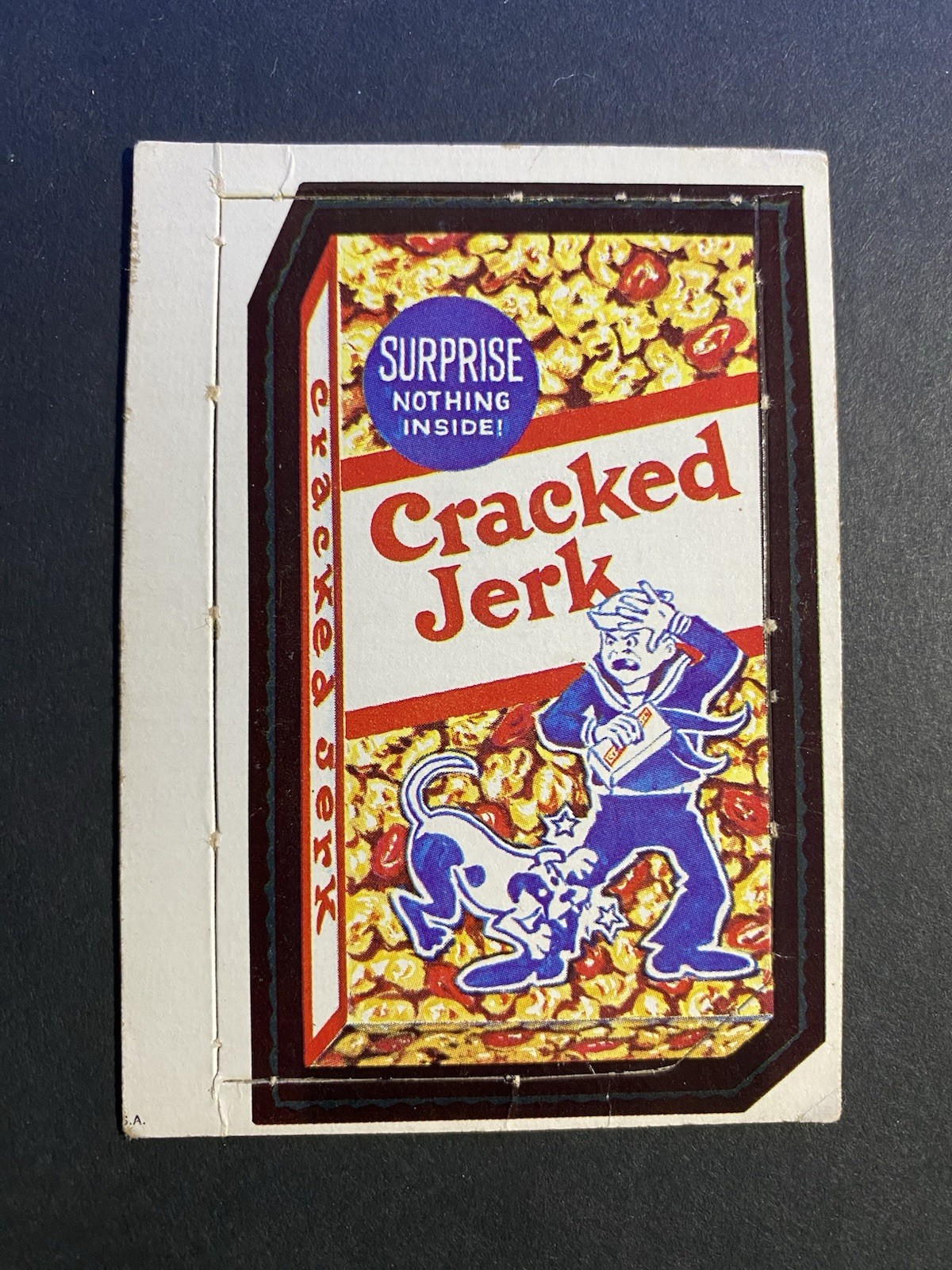 1967 Topps Wacky Packages Die-Cuts Cracked Jerk #38 of 44