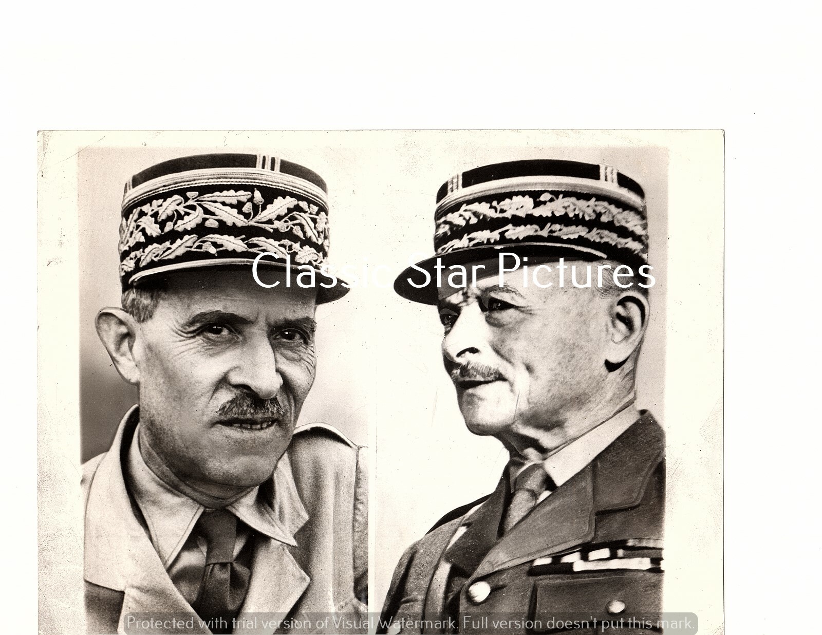 N340 Maxime Weygand French military commander World War I and World War II photo