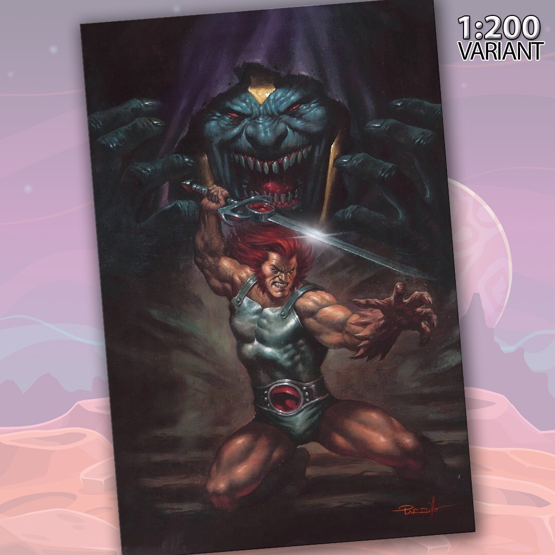 Thundercats #1 Cover ZB 1:200 Parrillo Virgin Variant Cover Comic Book