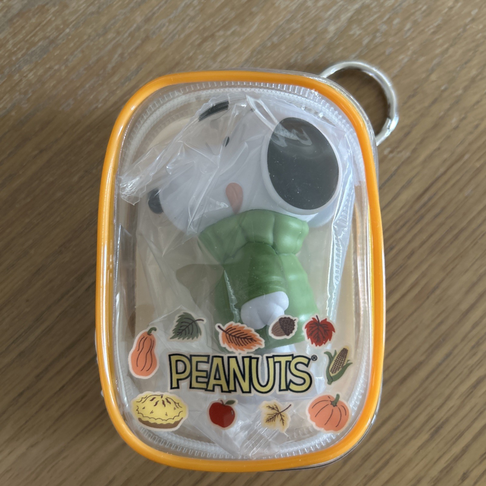 Peanuts Wave 2 Rokimoto Chase Case Snoopy Figure And Autumn Pouch