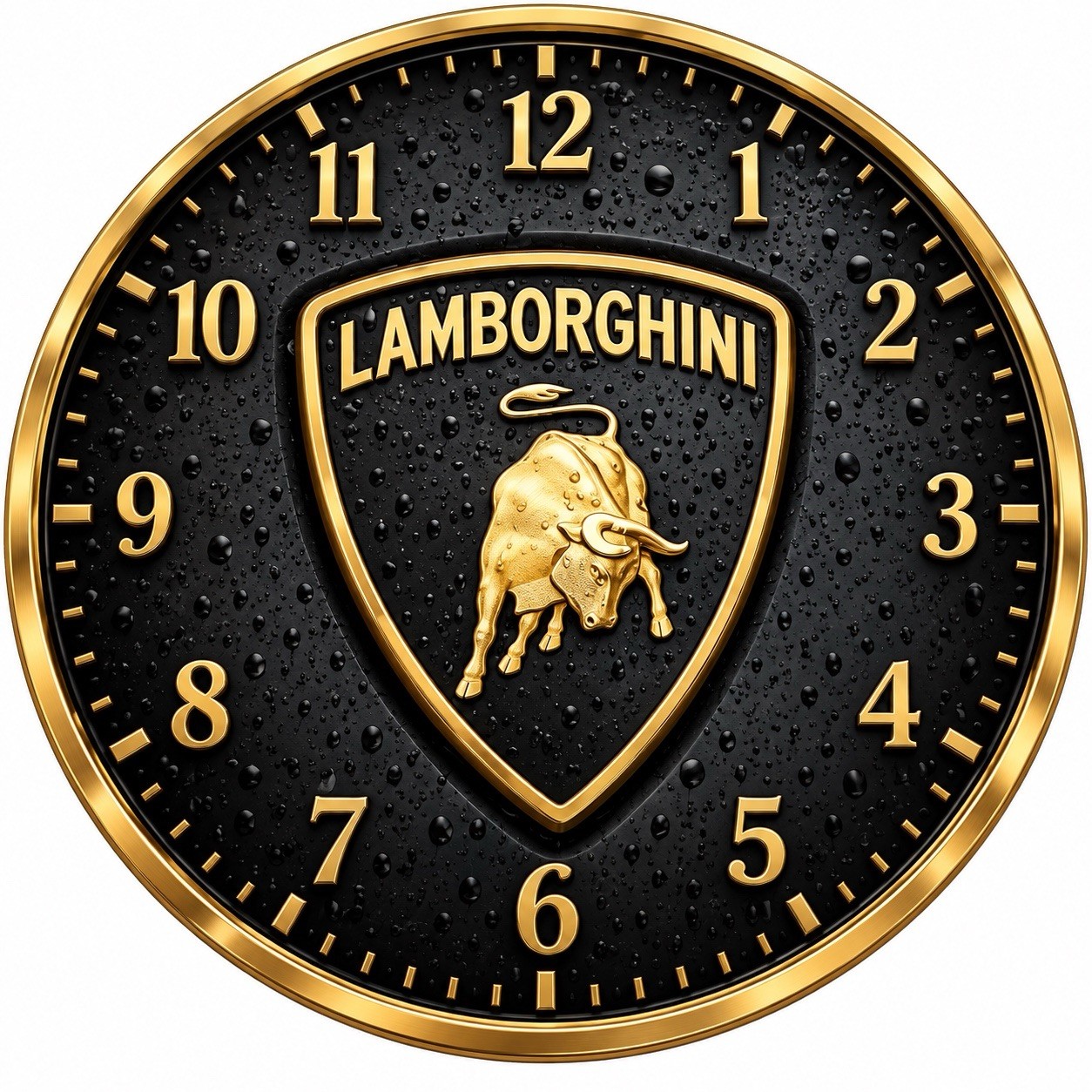 Lamborghini Car 9” Wall Clock/ Great Gift Idea 🎁